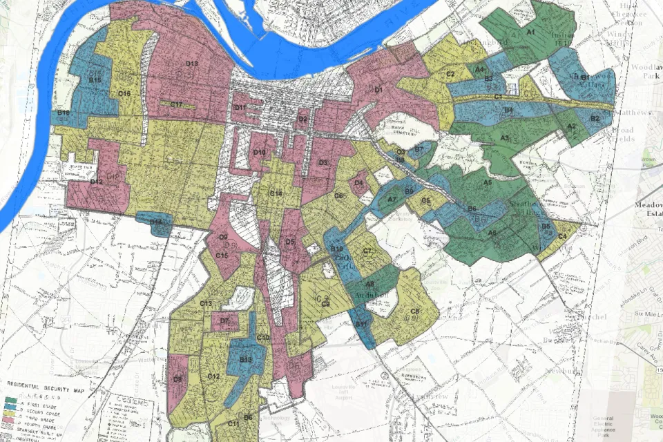 Redlining Map